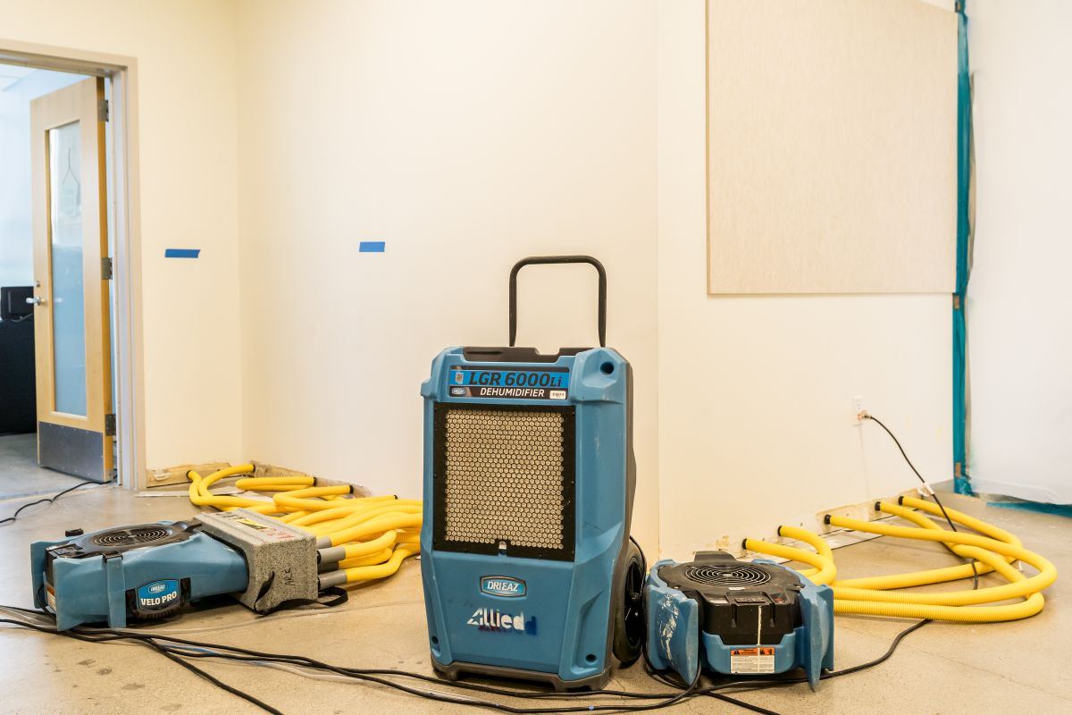 Water damage restoration