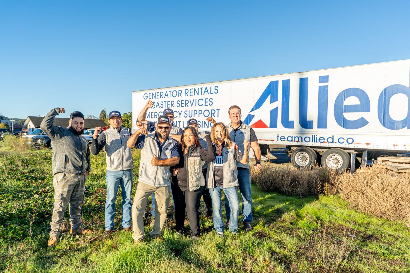 Team Allied at Petaluma — Generator Rentals, Disaster Services, Emergency Support