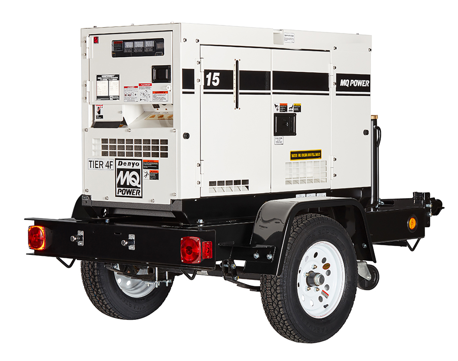 Generator 15kW 1Ph Kubota Tier 4F