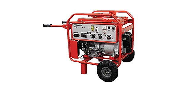 Generator 6kW Honda GX340 GFCI Wheel Kit