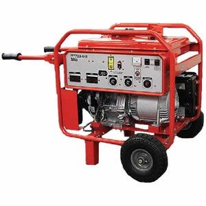 Generator 6kW Honda-Whl Kit-Elec Start-No Btry