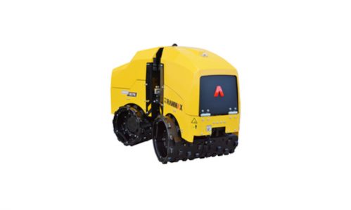 Articulating Trench Roller Yanmar w/drum extension