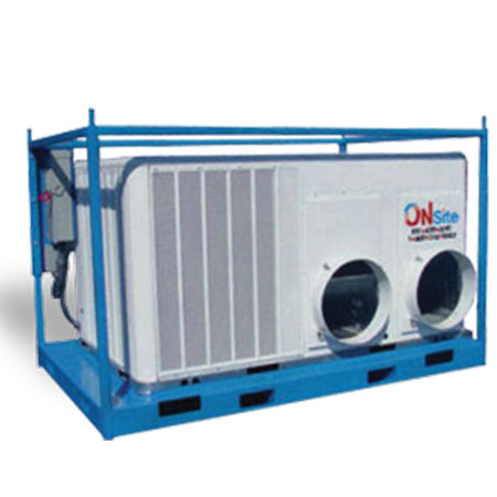 mobile temporary cooling equipment