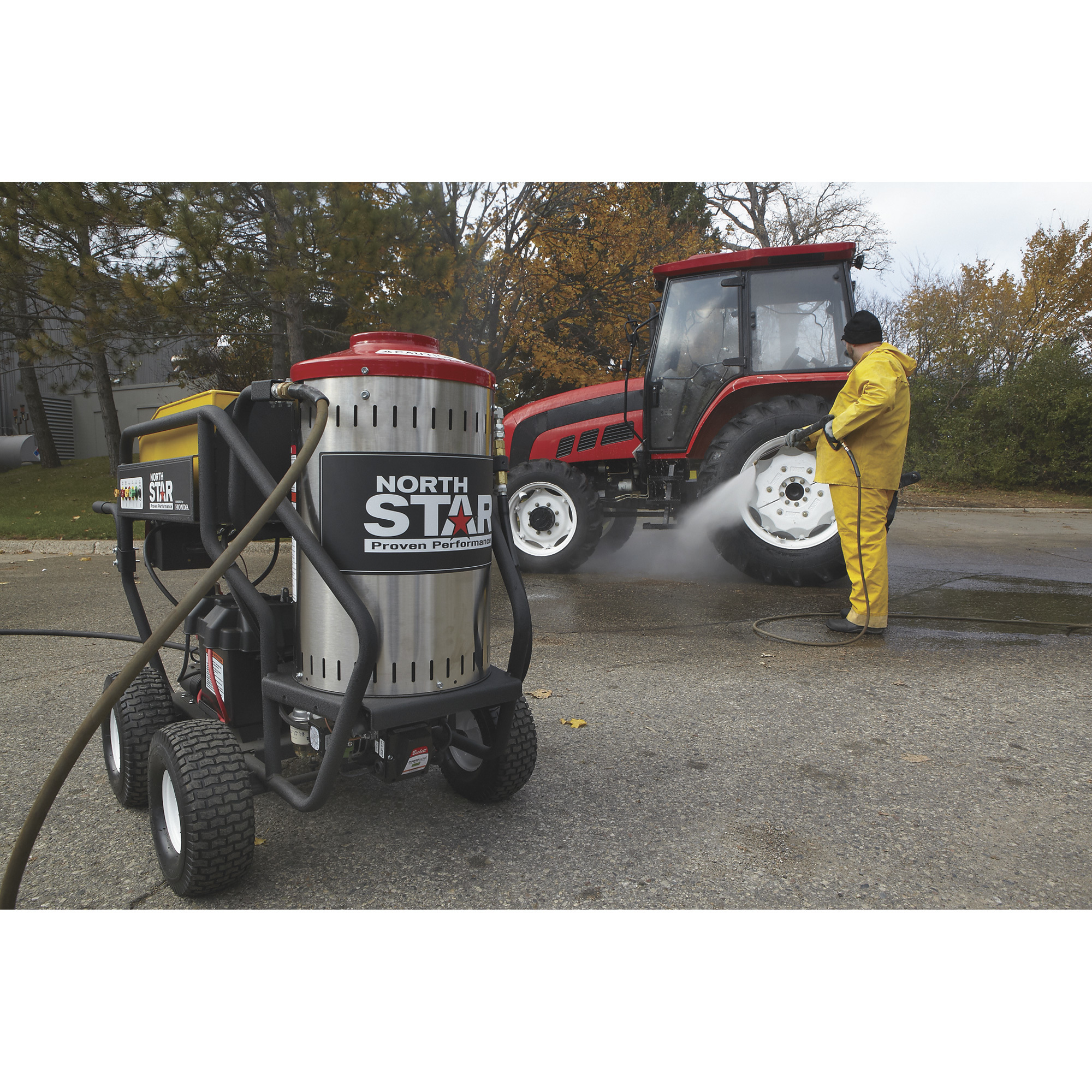 Pressure Washer on Steam