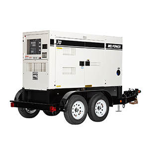 56 kw diesel generator rental