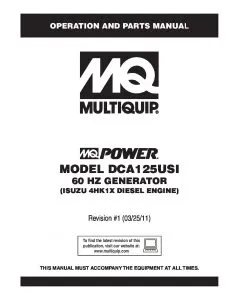 DCA125USI Rev 1 60 Hz Manual Pdf